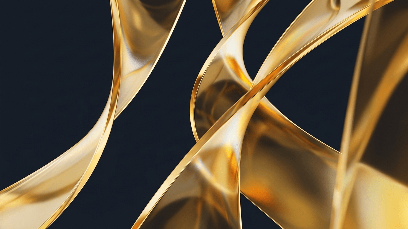 Golden Clover Glass Design 1