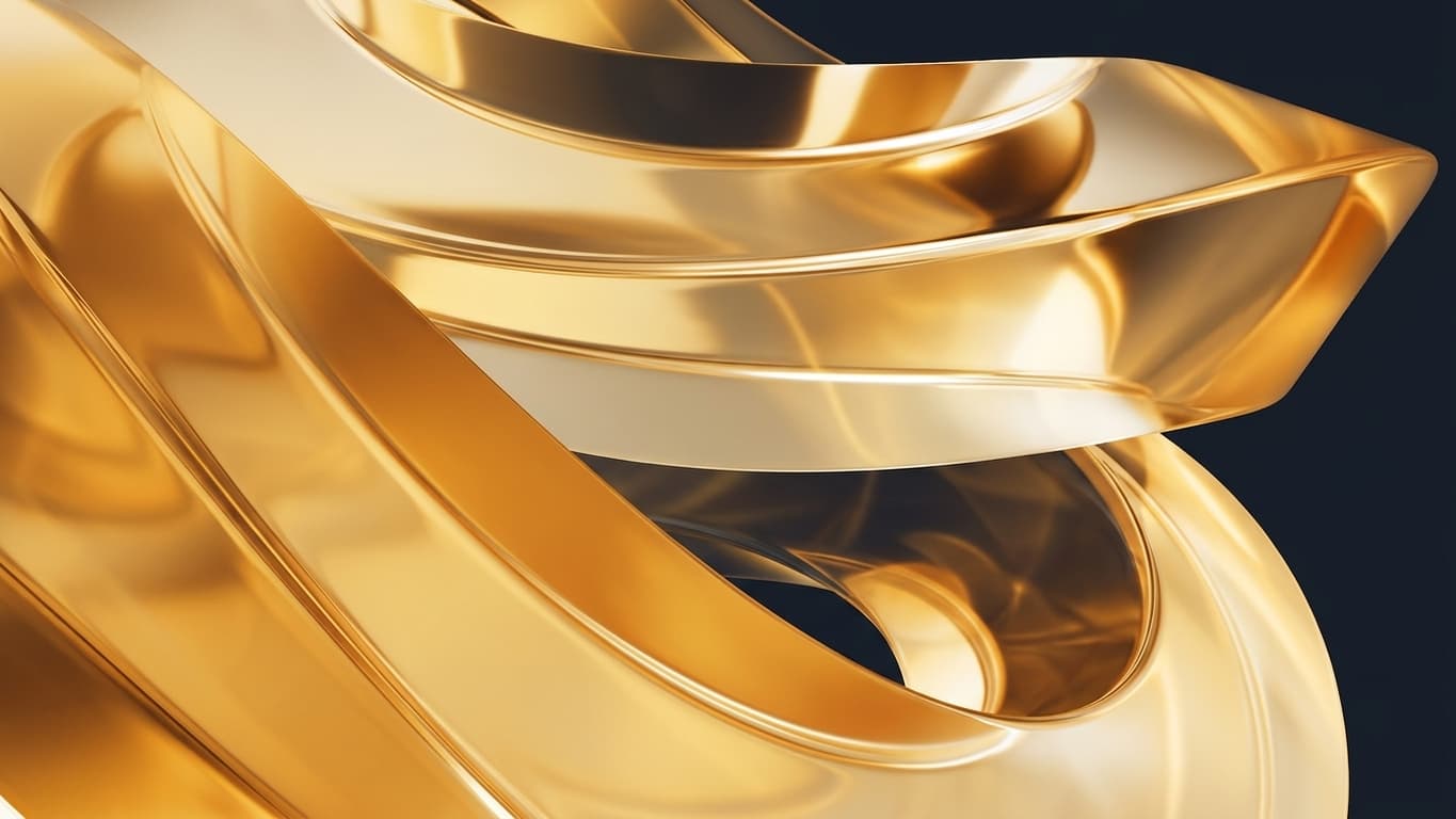 Golden Clover Glass Design 2